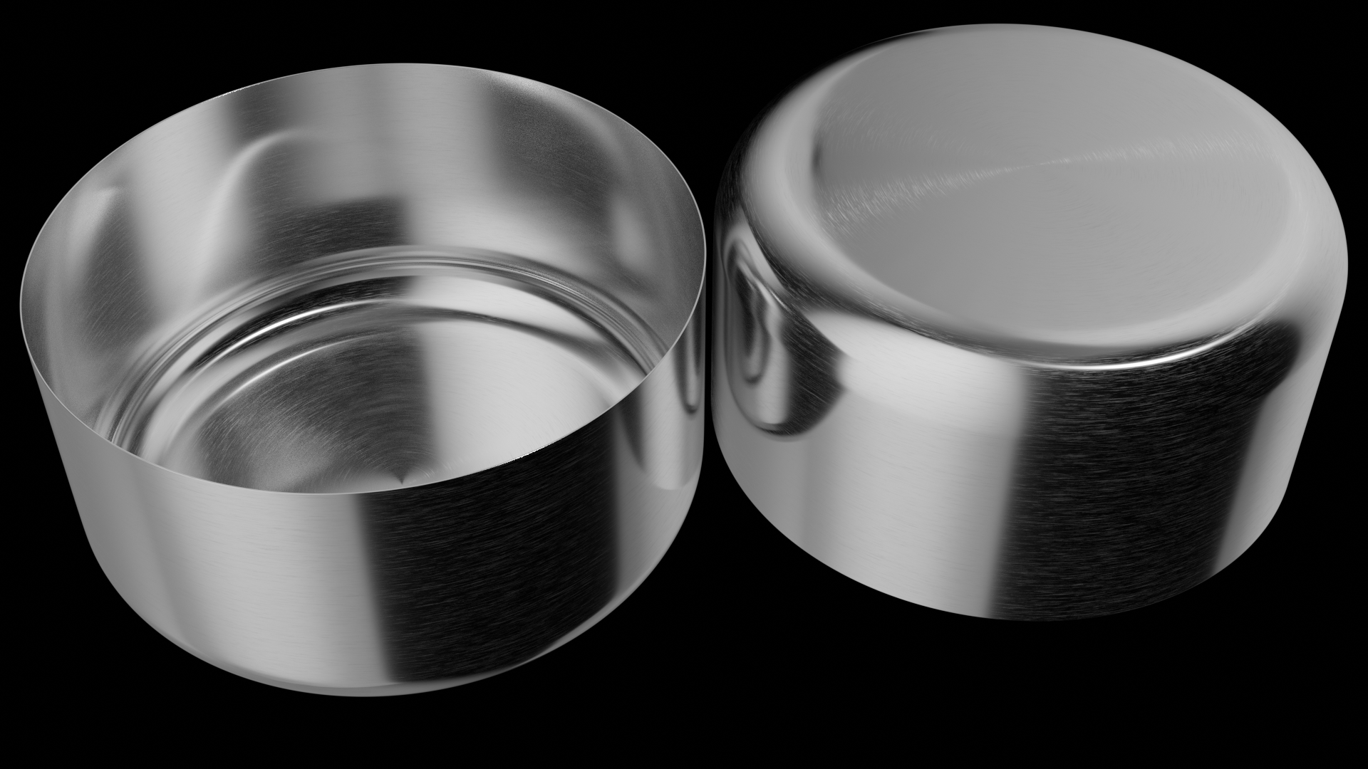 Procedural Cylindrical Brushed Metal preview image 2